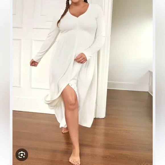 HATCH The Softest Rib Nursing Dress 0 - Picture 7 of 7